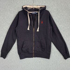 Vintage Polo Ralph Lauren Full Zip Hoodie, Mens Sz S